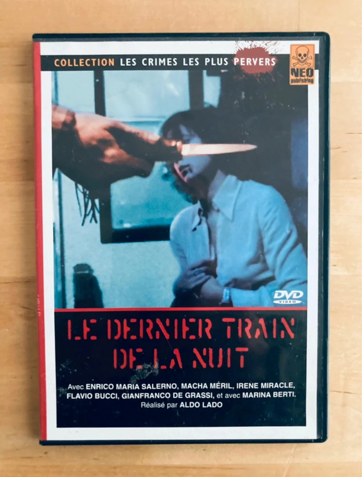 DVD Le dernier train de la nuit de Aldo Lado.